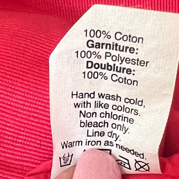 EUC J. Crew Red Daisy Floral Crochet Lace Mini Skirt Size 4 - Picture 14 of 14